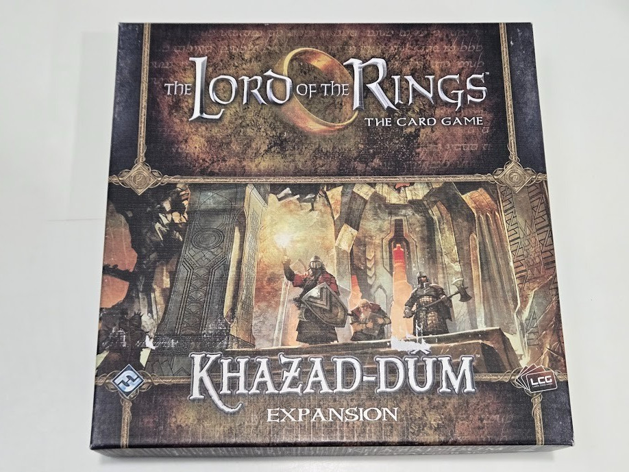 The Lord of the Rings The Card Game Khazad Dum Deluxe Expansion (Used)