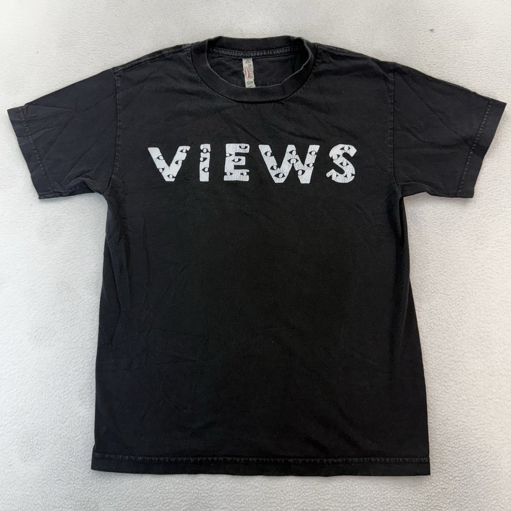 Drake Views Summer Sixteen Music Tour Black Tee Shirt S