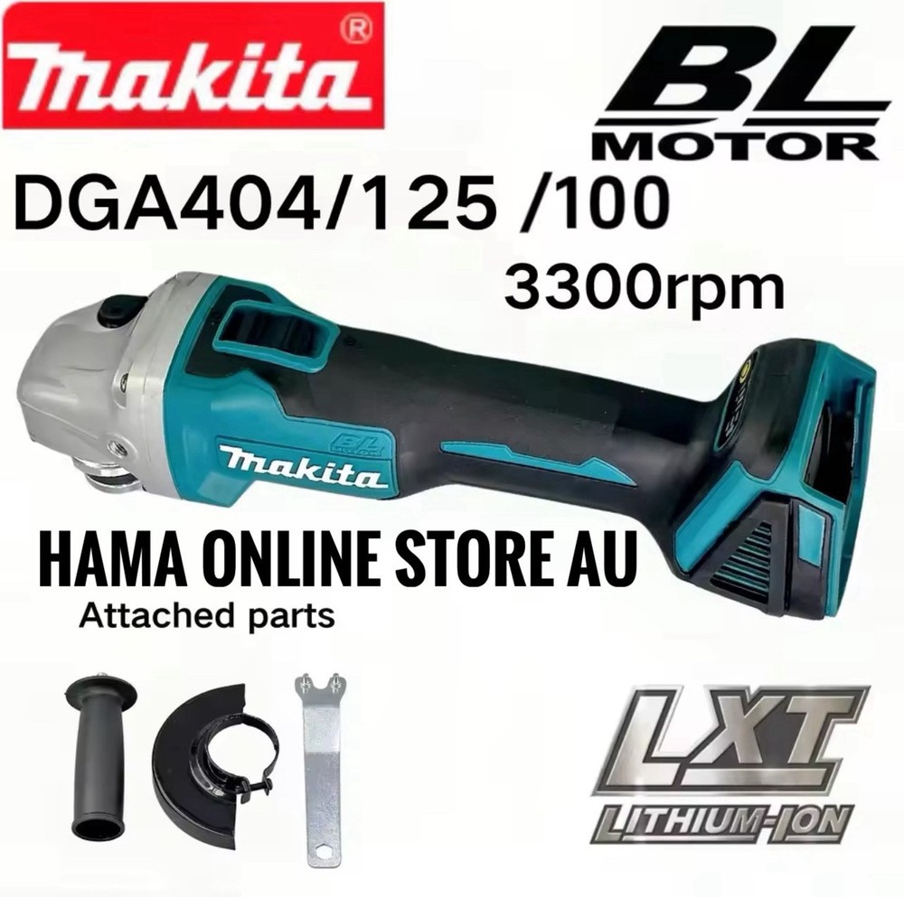 Makita DGA404 125mm Grinder Grinder Tool Wireless 18V Power Tools Electric Grind