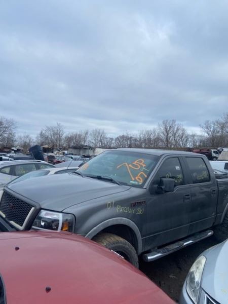 04-08 Ford F150 Crew Cab Driver Sun Visor Replacement 1357846