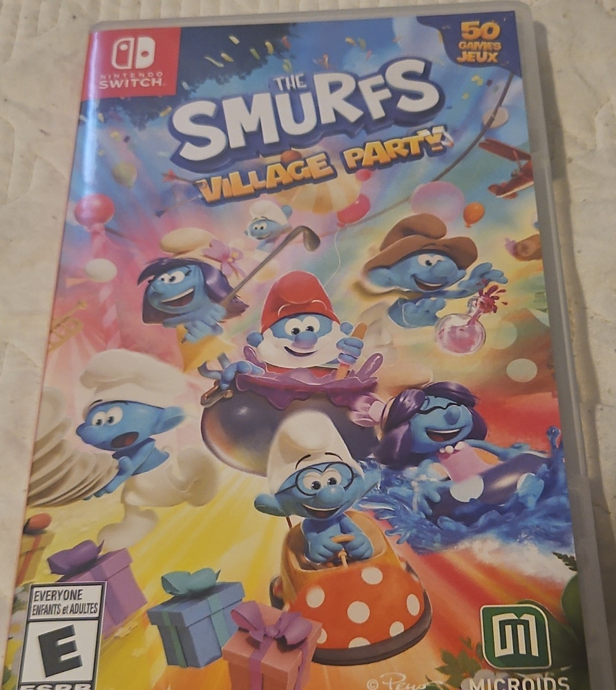 Microids The Smurfs: Village Party Nintendo Switch Multiplayer E 2021 NTSC-U/C