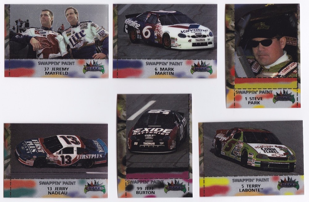 1998 Maxx SWAPPIN' PAINT #SW1 Steve Park BV$8!!! ONE CARD ONLY