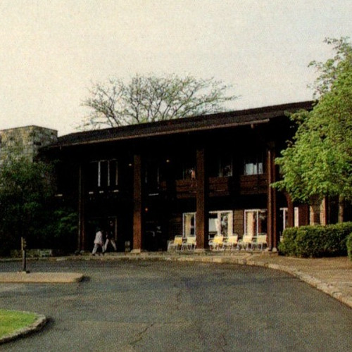 Vintage Postcard Chrome Wilson Lodge Oglebay Wheeling West Virginia WV  Resort