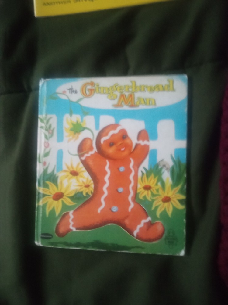 Vintage 1958 The Gingerbread Man Whitman Storybook Picture Book Hardcover