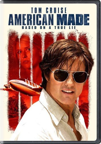 American Made DVD Starring Tom Cruise Domhnall Gleeson Sarah Wright Olsen Jesse Plemons