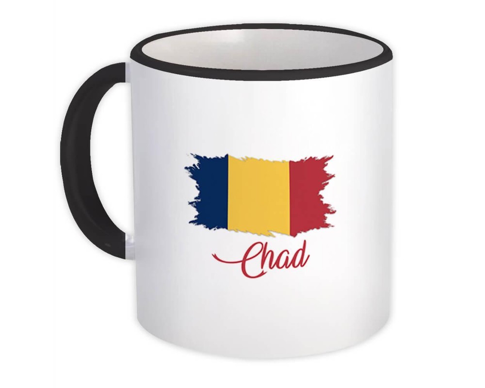 Gift Mug : Chad Flag Chadian Country Expat