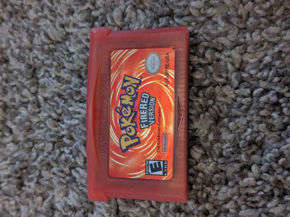 Pokemon Fire Red GBA [Authentic – Save Tested] Gameboy Advance Cartridge Only