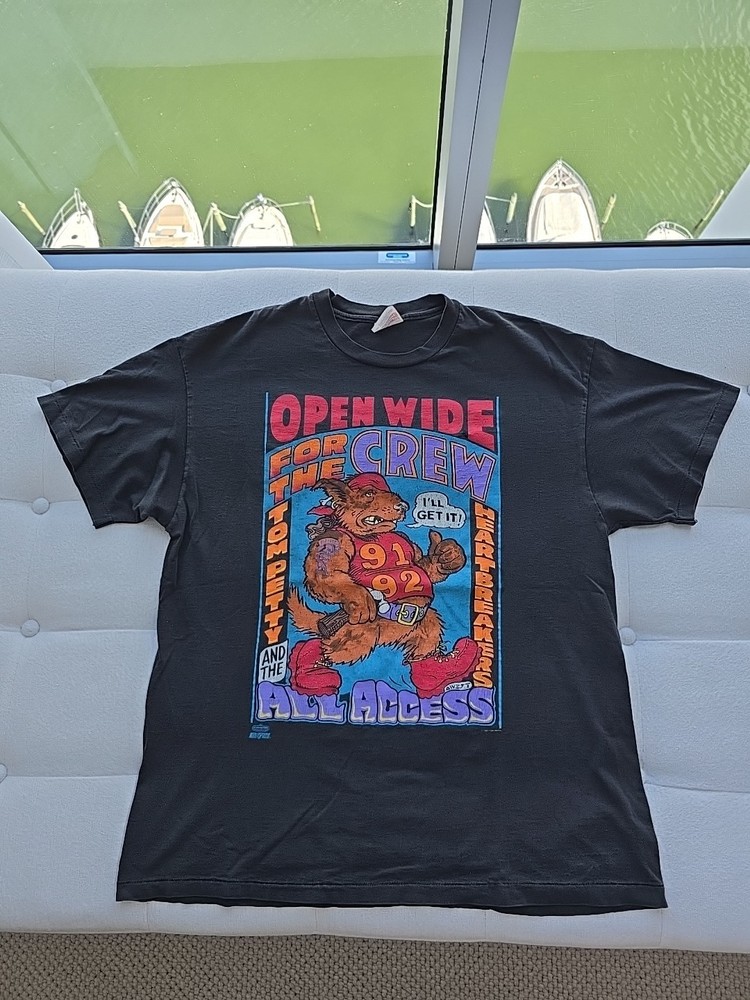 Vintage 1991 Tom Petty Winterland Shirt Size XL