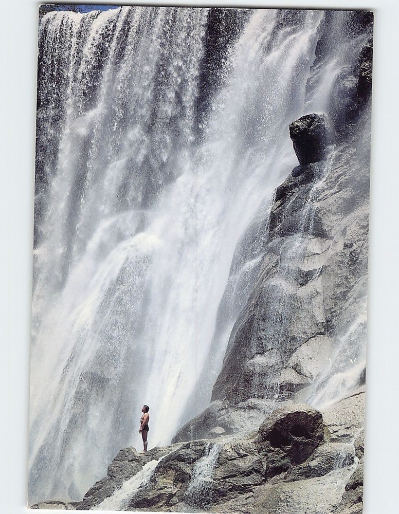 Postcard Cascada de Cusárare Sierra Tarahumara of Chihuahua Mexico
