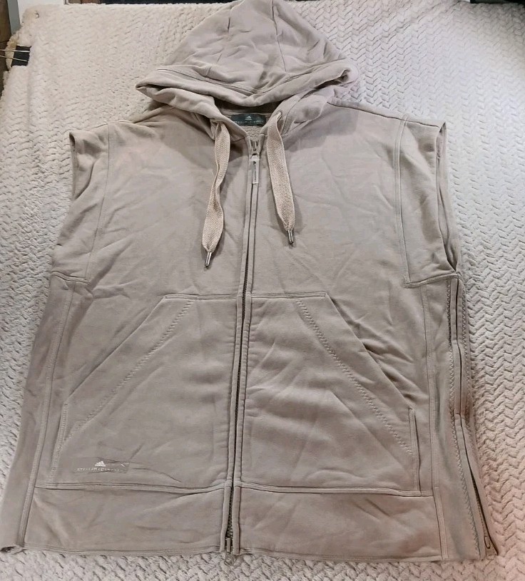 Adidas - Stella McCartney Women's Medium Vest Training Sleeveless Jacket Hoodie