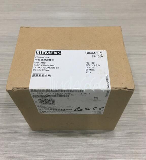 One Siemens CPU Module 6ES7 214-1BE30-0XB0 6ES7214-1BE30-0XB0 New