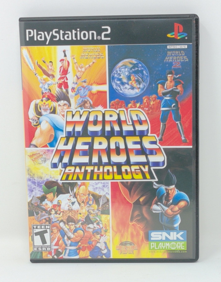 World Heroes Anthology (Sony Playstation 2, PS2) - CIB & Tested