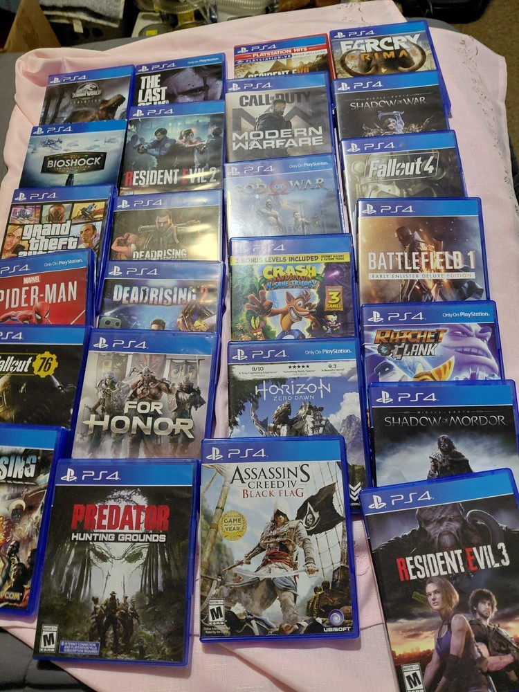 PlayStation 4 Games - PS4 - Lot of 25 Games