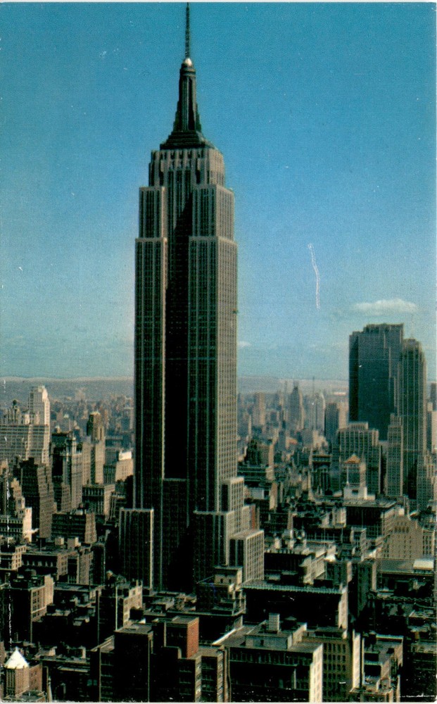 EMPIRE STATE BUILDING, New York City, 34th Street, Fifth Avenue, PRO Postcard