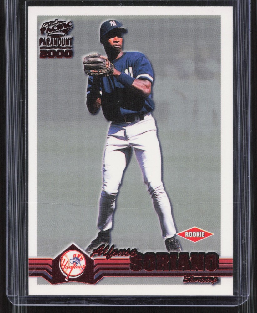 2000 Pacific Paramount #165 Alfonso Soriano Copper
