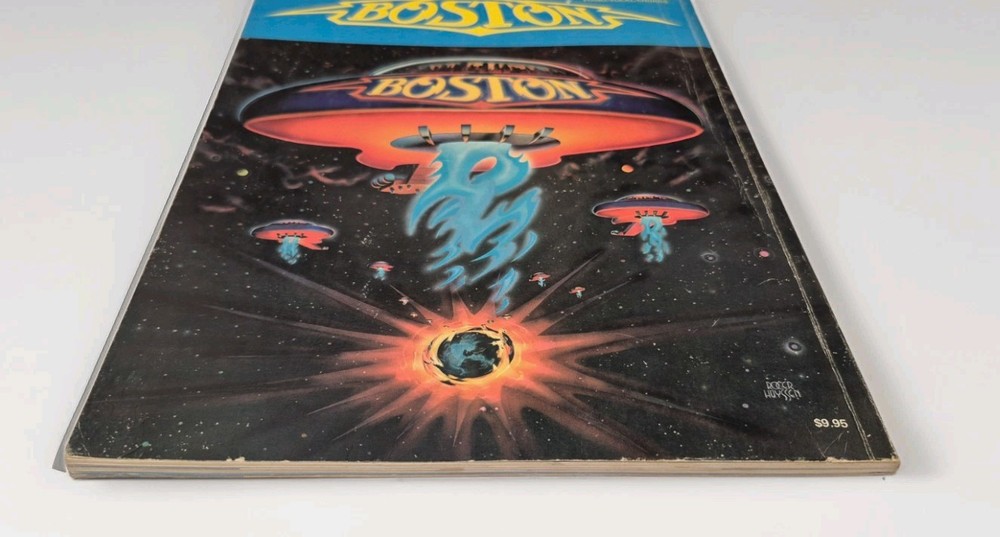 Vintage Boston Debut Album Sheet Music Songbook 1977 Classic Rock Guitar Piano