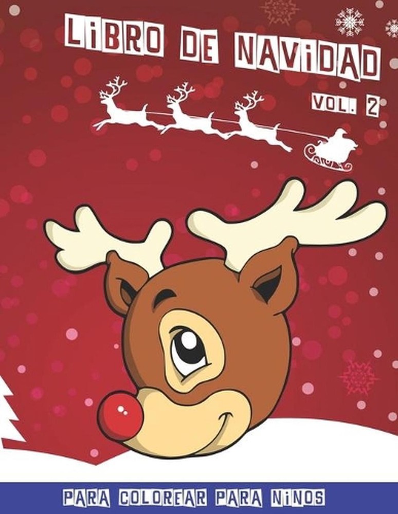 Libro de Navidad: Libro de colorear de Navidad para ni?os Volumen 2 40 divertida