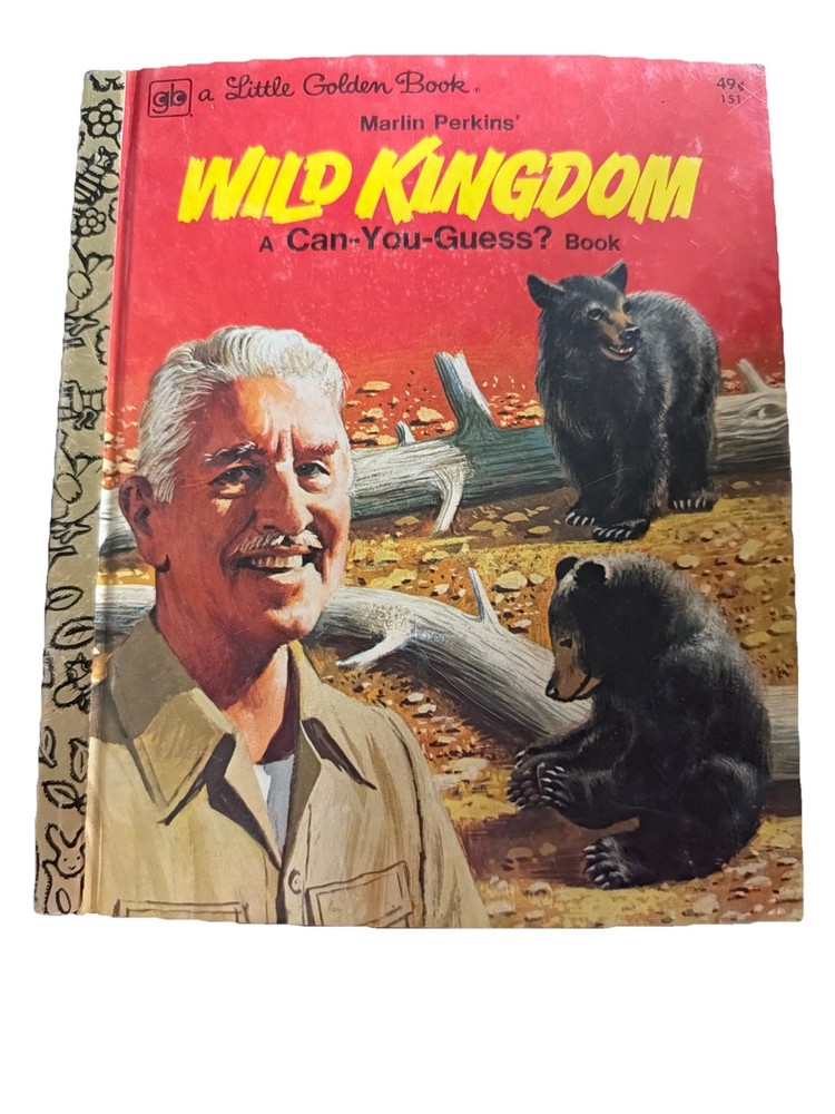 Marlin Perkins’ Wild Kingdom • A Can‑You‑Guess? Book • Little Golden Book #151