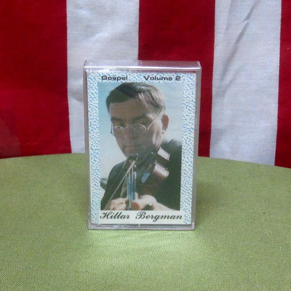 HILLAR BERGMAN Gospel Vol 2 1991 Cassette Tape Fiddle Harmonica New With Tags