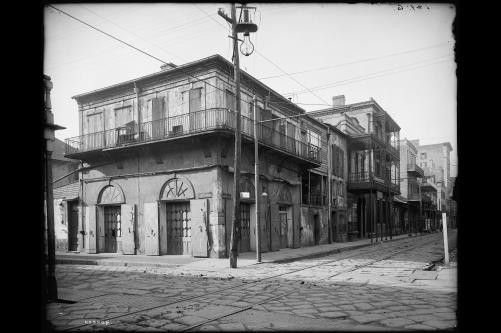 Old Absinthe House, bars, New Orleans, Louisiana, Detroit Publishing Company,-image