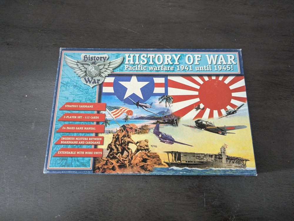History of War Pacific Warfare 1941 Until 1945 Strategy Board And Card Game