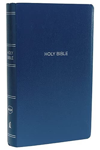 NKJV Gift and Award Bible Leather-Look Blue Red Letter Comfort Print: Holy Bible