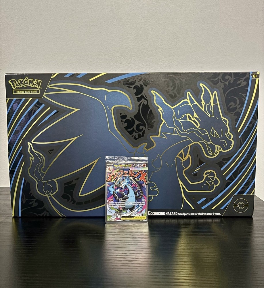 Pokemon TCG Mega Charizard X ex Ultra Premium Collection Opened INCLUDES PROMO