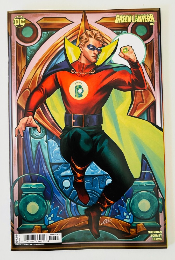 ALAN SCOTT GREEN LANTERN #6 CARDSTOCK VARIANT NEAR MINT-UNREAD!