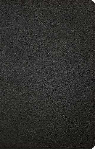 CSB Thinline Bible in Black Genuine Leather - Compact & Durable Holman Edition