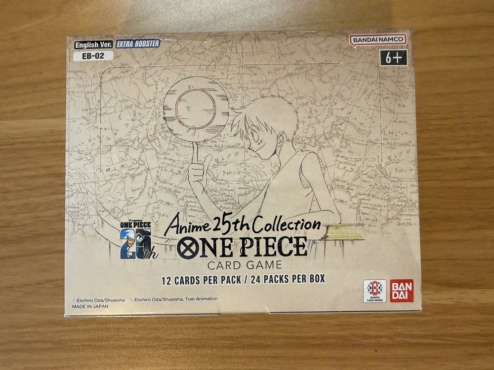One Piece TCG: Anime 25th Collection Booster Box EB-02 (Dented) - Factory Sealed