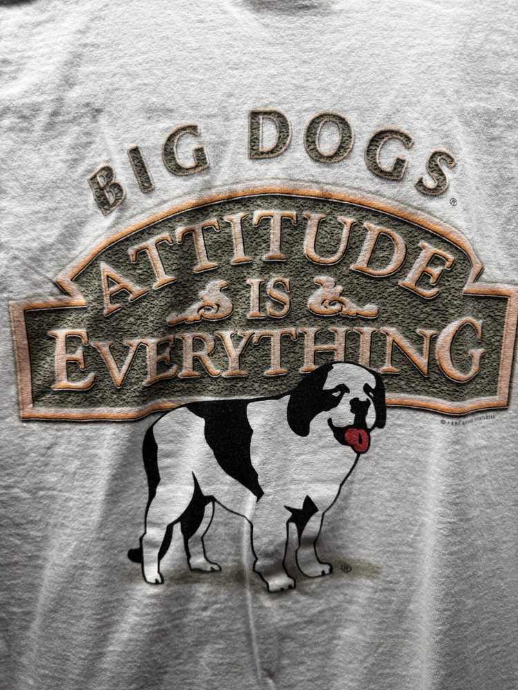 Vintage Big Dogs tshirt, Size Sm/Medium