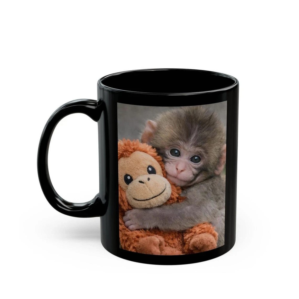 Punch the Monkey Mug – Viral Baby Monkey Comfort Coffee Cup