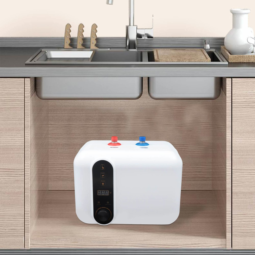 New 10L Instant Electric Hot Water Heater Boiler 110V Compact Mini-Tank Storage