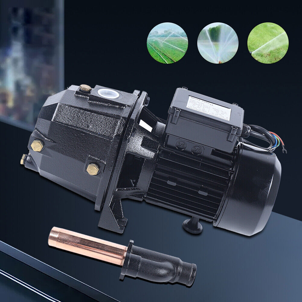1 Year Warranty 1HP Shallow Well Jet Water Pump with Tank for Farms 3420 RPM