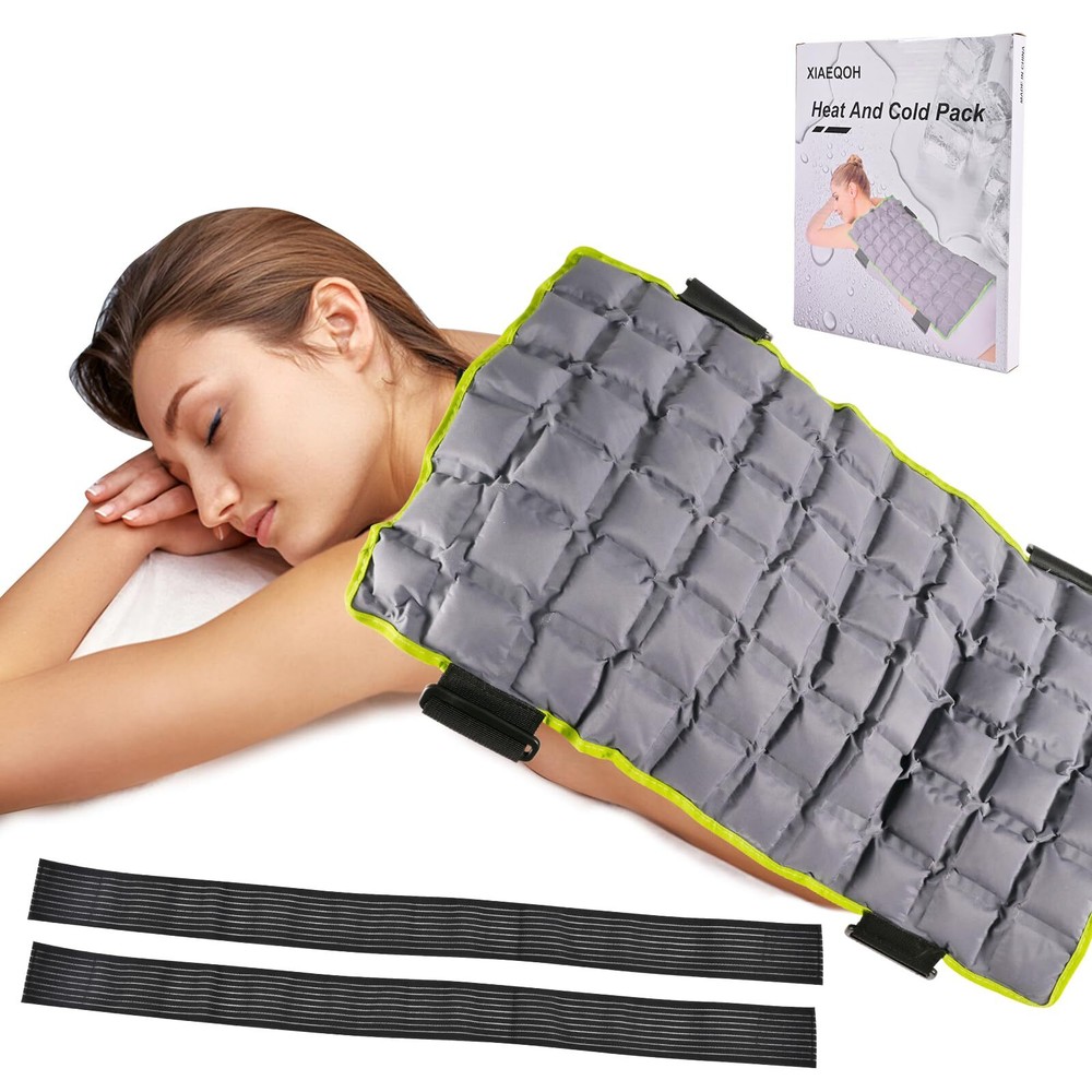 XIAEQOH Ice Packs for Injuries Reusable, New Tech Large Gel Cold Pack for Full