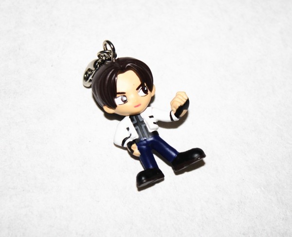 Kyo Kusanagi KOF Keychain Figure SNK King of Fighters Vintage Japan Anime Rare