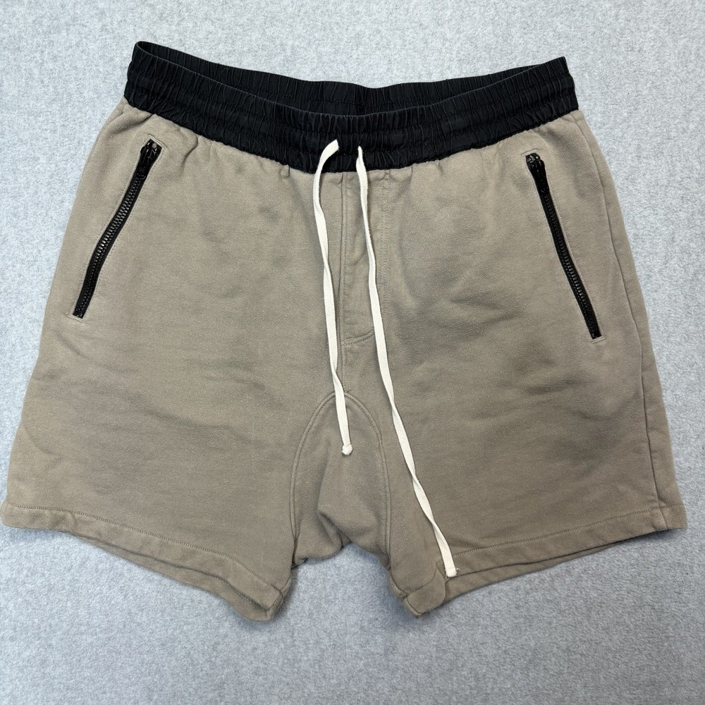 Fear Of God Essentials Shorts Beige Men's Size Medium Chinchilla Drawstring