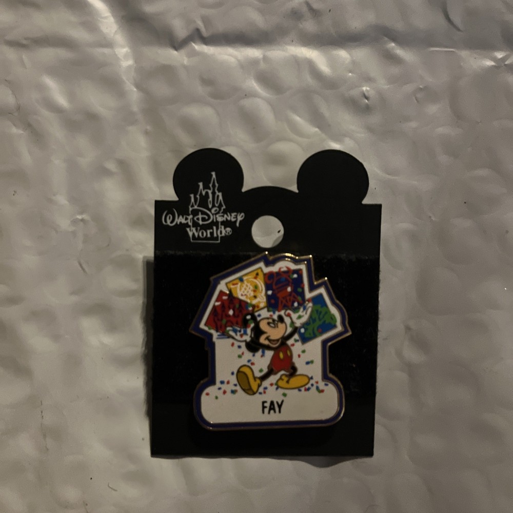 Disney Custom Name Pin - Personalize with Fay