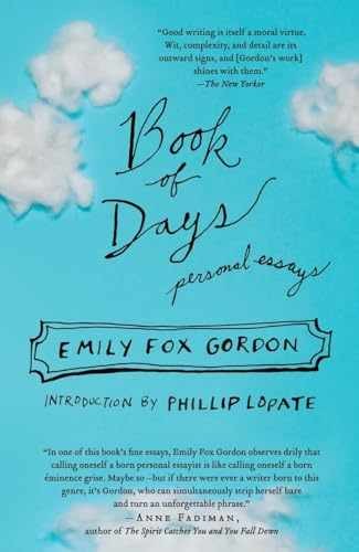 Book of Days: Personal Essays - Paperback, by Gordon Emily Fox - Very Good