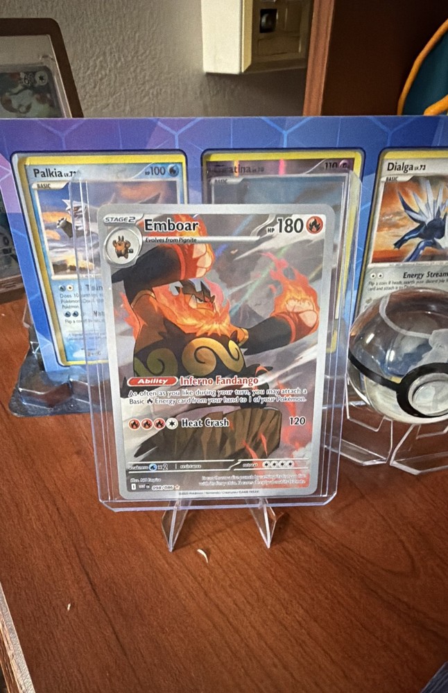 Emboar 098/086 Sv: White Flare Holo