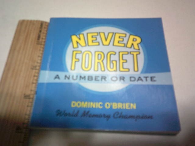 Never Forget a Number or Date by O'Brien, Dominic