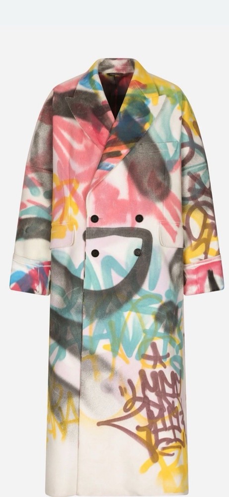Dolce Gabbana Oversized Coat L Size