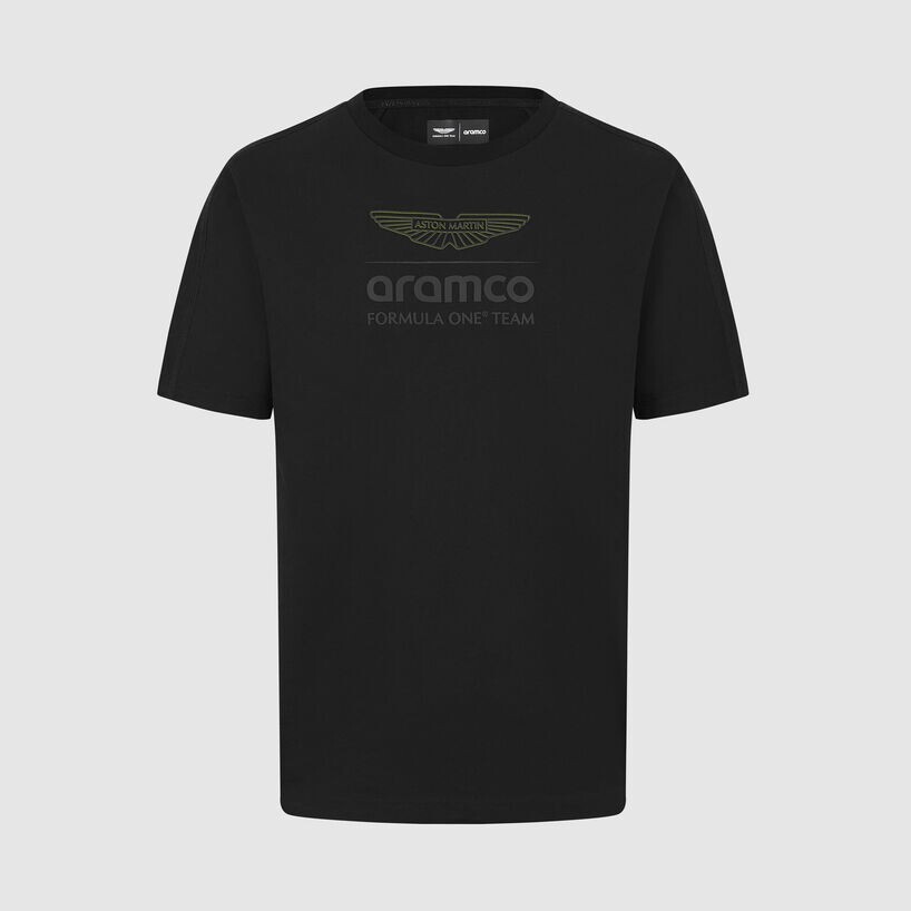 Aston Martin F1 Team Stealth Logo T-Shirt Black