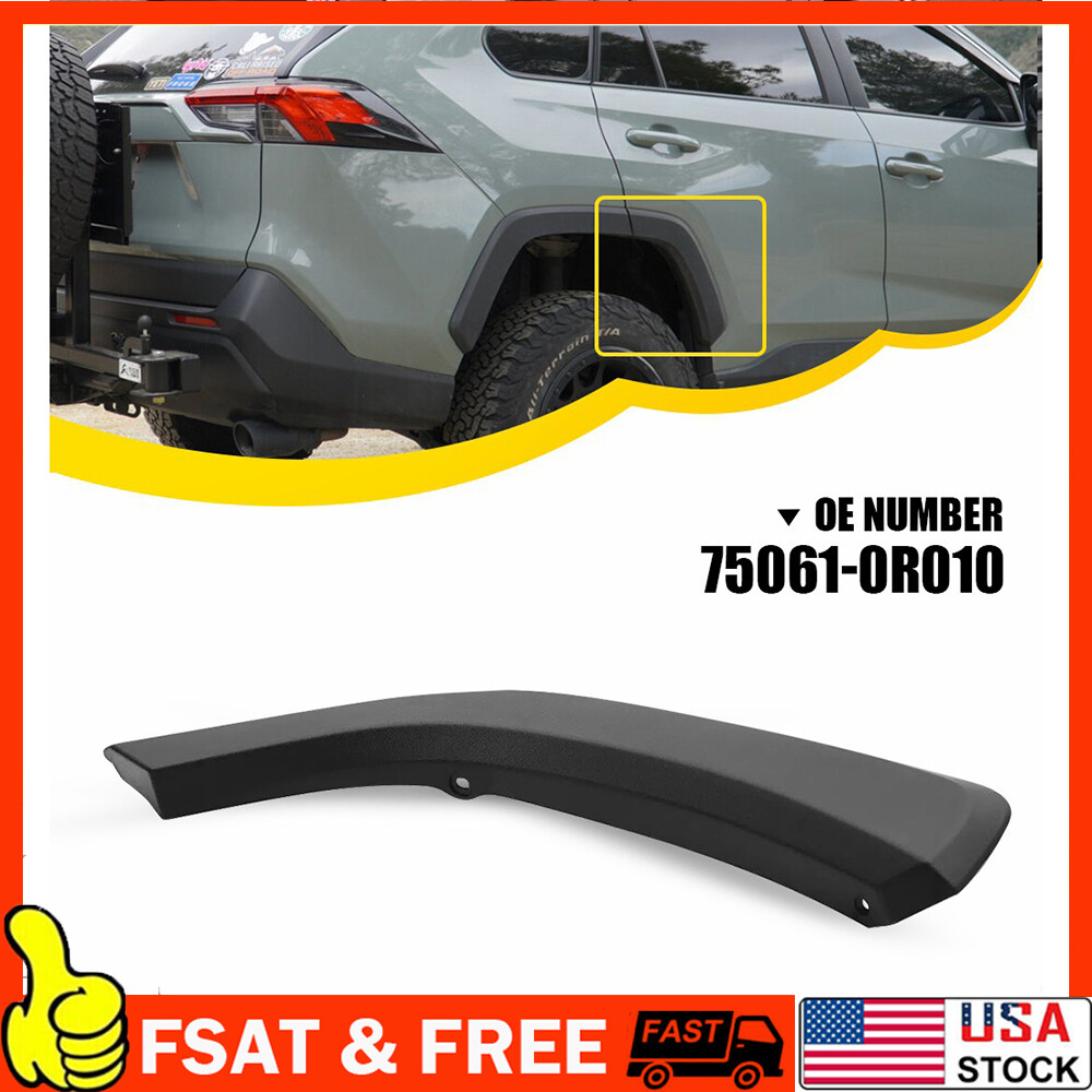Passenger Side Rear Fender Flare Fits Toyota RAV4 2019 2020-2024 75061-0R010 New