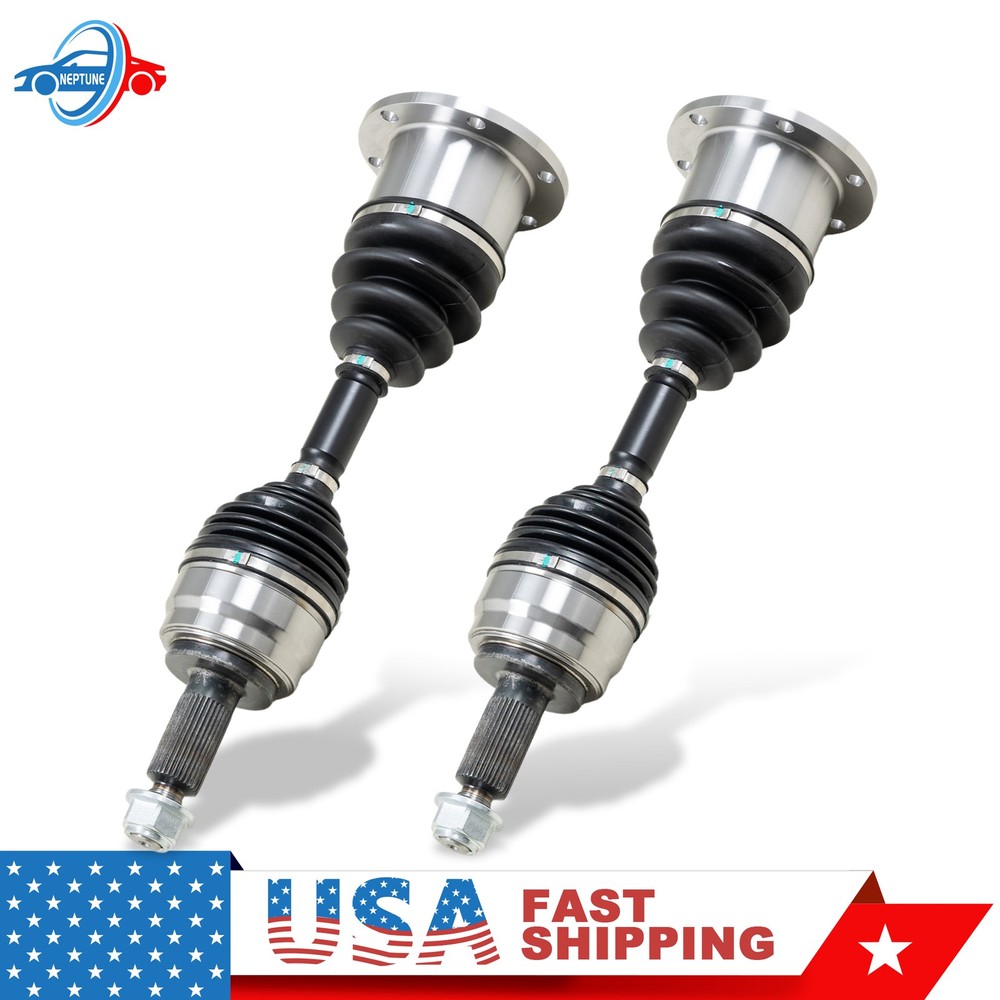 2x Front CV Axles For Ford F-150 F-250 Expedition Lincoln Navigator 4WD LH&RH
