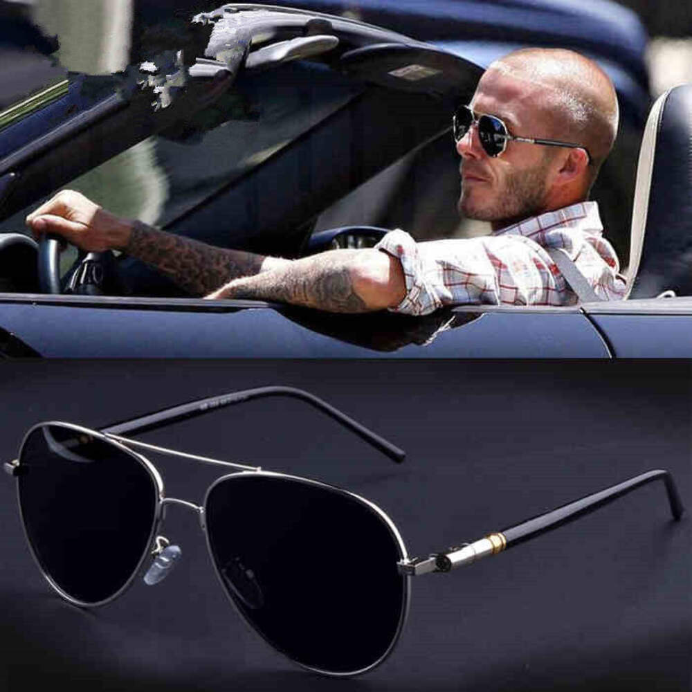 Polarized Driving Sunglasses with Mirror Coating, TAC Lenses, Metal Alloy Frame,