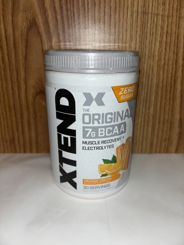 XTEND ORIGINAL BCAA POWDER (7g) Muscle Recovery 30 Servings Orange Cream