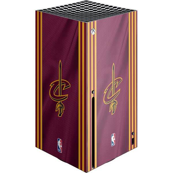 NBA Cleveland Cavaliers Xbox Series X Console Skin - Cleveland Cavaliers Jersey