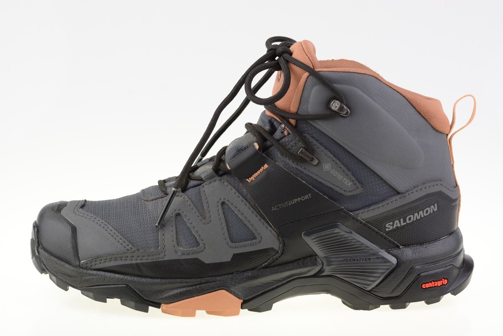Salomon X Ultra 4 Mid GTX GORE-TEX 'Grey' 412956 Women's Walking Boots Size UK 7