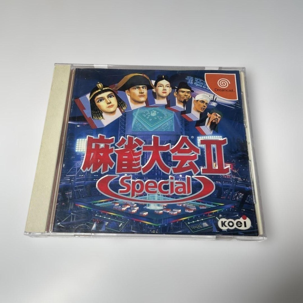 Mahjong Taikai II Special Dreamcast DC Japan Import Used Tested Disc Only